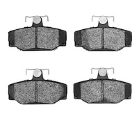 Ceramic Brake Pads, 1988-2000 Volvo, Position: Rear