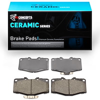 Ceramic Brake Pads, 1988-1995 Lexus/Toyota/Scion, Position: Front