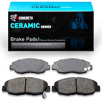 Ceramic Brake Pads, 1990-1999 Acura/Honda, Position: Front