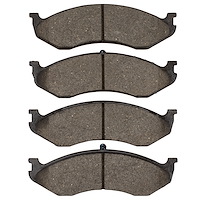 Ceramic Brake Pads, 1990-2006 Mopar, Position: Front