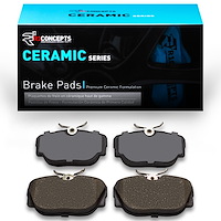 Ceramic Brake Pads, 1983-2004 Fits Multiple Makes/Models, Position: Front & Rear