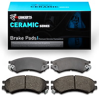 Ceramic Brake Pads, 1991-2002 GM, Position: Front