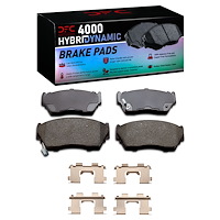 Ceramic Brake Pads & Hardware Kit, 1991-2017 Infiniti/Nissan, Position: Front