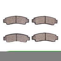 Ceramic Brake Pads, 1991-2006 Infiniti/Nissan, Position: Rear