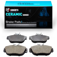 Ceramic Brake Pads, 1991-1998 Volvo, Position: Front