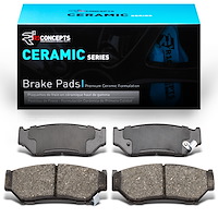Ceramic Brake Pads, 1991-2004 GM, Position: Front