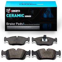 Ceramic Brake Pads, 1991-2008 BMW, Position: Front