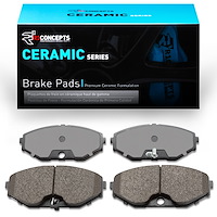Ceramic Brake Pads, 1993-1997 Infiniti/Nissan, Position: Front