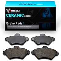 Ceramic Brake Pads, 1993-1998 Ford/Lincoln/Mercury/Mazda, Position: Front