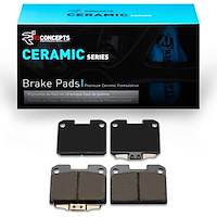 Ceramic Brake Pads, 1993-1999 Fits Multiple Makes/Models, Position: Rear