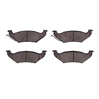 Ceramic Brake Pads, 1991-1995 Ford/Lincoln/Mercury/Mazda, Position: Rear