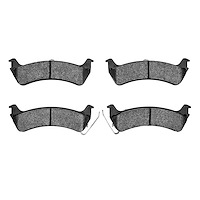 Ceramic Brake Pads, 1995-2003 Ford/Lincoln/Mercury/Mazda, Position: Rear