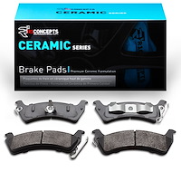 Ceramic Brake Pads, 1993-1998 Mopar, Position: Rear