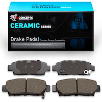 Ceramic Brake Pads, 1995-1999 Lexus/Toyota/Scion, Position: Rear