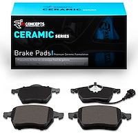 Ceramic Brake Pads, 1999-2010 Audi/Porsche/Volkswagen, Position: Front