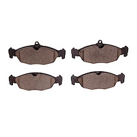 Ceramic Brake Pads, 1997-2006 Jaguar, Position: Rear