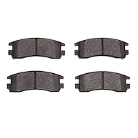 Ceramic Brake Pads, 1991-2005 GM, Position: Rear