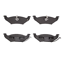 Ceramic Brake Pads, 1997-2000 Mopar, Position: Rear