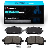 Ceramic Brake Pads, 1997-2003 Subaru, Position: Front
