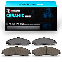 Ceramic Brake Pads, 1997-2013 GM, Position: Front