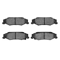 Ceramic Brake Pads, 1997-2013 GM, Position: Rear