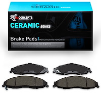 Ceramic Brake Pads, 1998-2002 GM, Position: Front