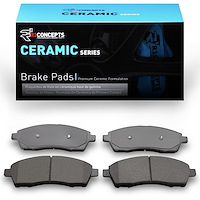 Ceramic Brake Pads, 1999-2005 Ford/Lincoln/Mercury/Mazda, Position: Rear