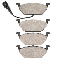 Ceramic Brake Pads, 1999-2010 Audi/Porsche/Volkswagen, Position: Front