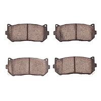 Ceramic Brake Pads, 1998-2003 Kia/Hyundai/Genesis, Position: Rear