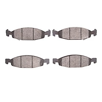 Ceramic Brake Pads, 1999-2002 Mopar, Position: Front