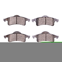 Ceramic Brake Pads, 1999-2004 Mopar, Position: Rear