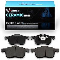 Ceramic Brake Pads, 1999-2009 Volvo, Position: Front