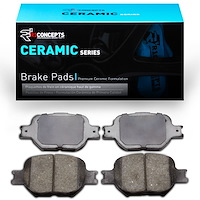 Ceramic Brake Pads, 2000-2010 Lexus/Toyota/Scion, Position: Front