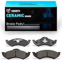 Ceramic Brake Pads, 2000-2002 Mopar, Position: Front