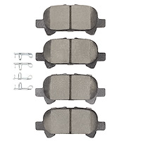 Ceramic Brake Pads, 2000-2008 Lexus/Toyota/Scion, Position: Rear