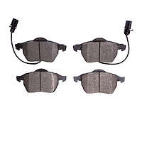Ceramic Brake Pads, 1998-2008 Audi/Porsche/Volkswagen, Position: Front