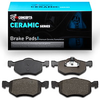 Ceramic Brake Pads, 2001-2007 Ford/Lincoln/Mercury/Mazda, Position: Front