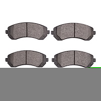 Ceramic Brake Pads, 2001-2007 GM, Position: Front