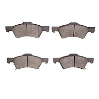 Ceramic Brake Pads, 2001-2007 Mopar, Position: Front