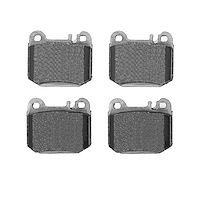 Ceramic Brake Pads, 2000-2005 Mercedes-Benz, Position: Rear