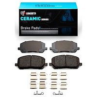 Ceramic Brake Pads & Hardware Kit, 2001-2007 Lexus/Toyota/Scion, Position: Front