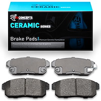 Ceramic Brake Pads, 2000-2006 Infiniti/Nissan, Position: Rear