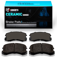 Ceramic Brake Pads, 2002-2007 Mitsubishi, Position: Front
