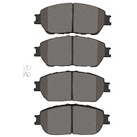 Ceramic Brake Pads, 2004-2015 Lexus/Toyota/Scion, Position: Front