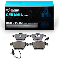 Ceramic Brake Pads, 2001-2005 Audi/Porsche/Volkswagen, Position: Front