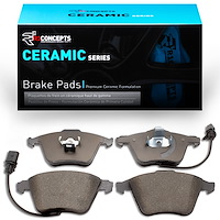 Ceramic Brake Pads, 2000-2011 Audi/Porsche/Volkswagen, Position: Front