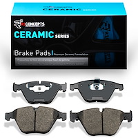 Ceramic Brake Pads, 2002-2013 BMW, Position: Front