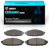 Ceramic Brake Pads, 2003-2011 Ford/Lincoln/Mercury/Mazda, Position: Front