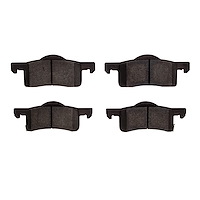 Ceramic Brake Pads, 2002-2006 Ford/Lincoln/Mercury/Mazda, Position: Rear