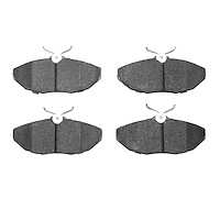 Ceramic Brake Pads, 2003-2005 Jaguar, Position: Rear